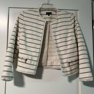 Topshop striped blazer